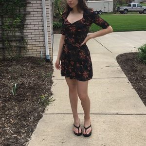 Free People Super Stretchy Floral Dress